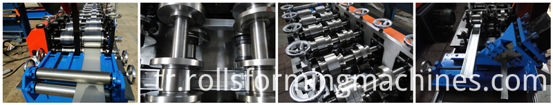 Şekillendirme sistemi salma rulo şekillendirme makinesi rulo Roll Forming System keel roll forming machine